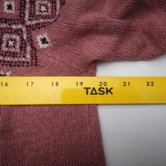 Stormpack Sunice Ladies Size XL Rose White Burgundy Crew Neck Sweater - Picture 7 of 9